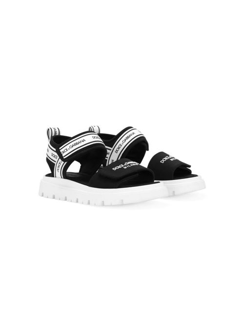 Sandalo bambino con fasce Dolce & Gabbana Kids | DA5249AE92889690